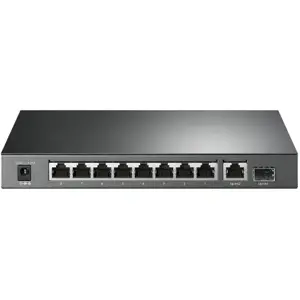 "TP-Link" 10 prievadų gigabitinis stalinis komutatorius su 8 prievadais PoE+, nevaldomas, Gigabit Ethernet (10/100/1000), maitinimas per Ethernet (PoE)