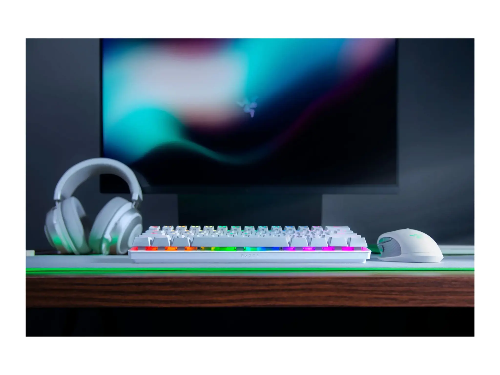 RAZER Huntsman Mini - Mercury Ed. Purple Switch - JAV išdėstymo klaviatūra