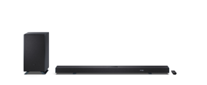 Sharp | 5.1.2 Dolby Atmos/DTS:X Soundbar with Wireless Subwoofer | HT-SBW55121(BK) | Bluetooth