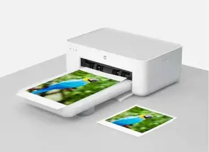 "Xiaomi" momentinių nuotraukų spausdintuvo 1S rinkinys ES spalvotas, terminis, "Wi-Fi", baltas