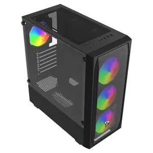 Savio Noctis Flow RGB Cube Black