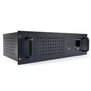 GEMBIRD UPS-RACK-2000 UPS 19 colių 3.4U 2000VA 2xIEC 2x Schuko USB LCD