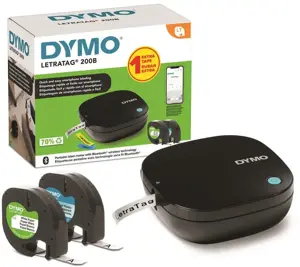 Dymo label printer LetraTag LT-200 B Promo Pack