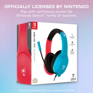 Turtle Beach headset Airlite Fit Nintendo Switch, blue/red