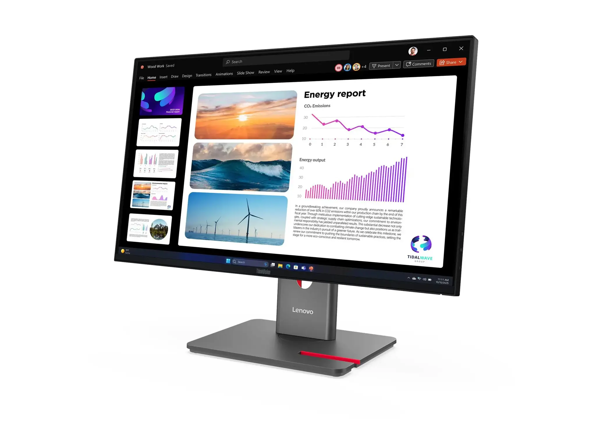LENOVO 23.8" P24Q-40 QHD IPS 16:9 120HZ DP/HDMI