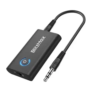 "Bluetooth" siųstuvas / imtuvas 5.2 BlitzMax BT05, aptX