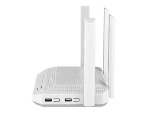 Keenetic Hero (KN-1012) AX3000 Mesh Wi-Fi 6 Multi-Gigabit Router with a 4-Port Gigabit and 1-Port 2.5 Gigabit Smart Switch, SFP Combo Port, USB 2.0 and USB 3.0 Ports