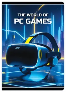 Sąsiuvinis A5 52lap. 80g PC GAMES lang.