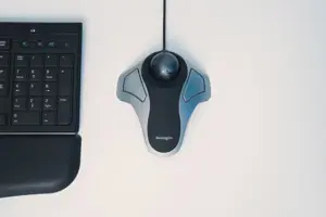 "Kensington Orbit®" optinis bėgimo takelis, dvipusis, bėgimo takelis, A tipo USB, sidabrinės spalvos