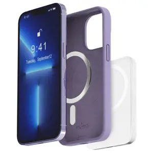 PURO ICON MAG - Dėklas iPhone 14 Pro MagSafe (Tech Lavender)