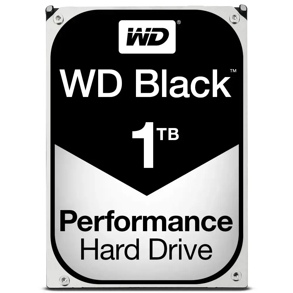 Stalinis kietasis diskas WD Black (3,5'', 1 TB, 64 MB, 7200 aps/min, SATA 6 Gb/s)