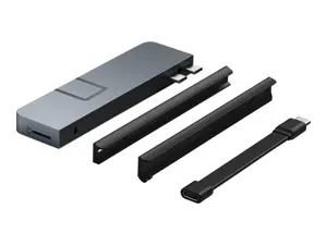 USB šakotuvas "Hyper HD575-GRY-GL