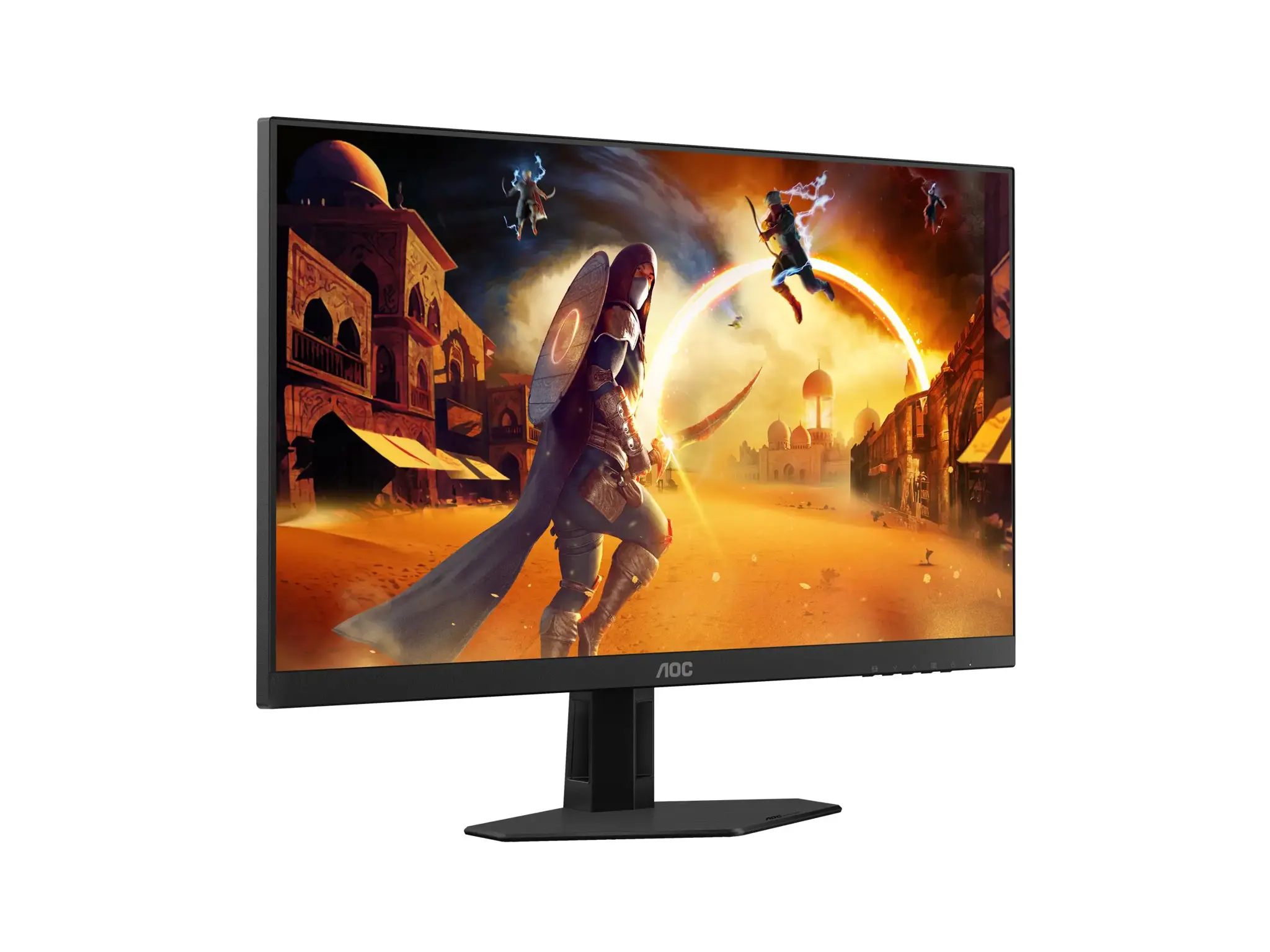 LCD Monitor AOC 23.8 " 1920 x 1080 pixels Full HD Native aspect ratio 16:9 LED Flat 24G4HRE
