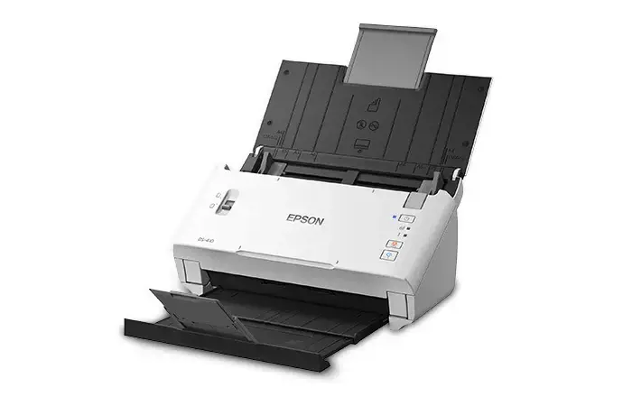 "Epson WorkForce DS-410", 215,9 x 3048 mm, 600 x 600 DPI, 48 bitų, 16 bitų, 16 bitų, 16 bitų, 8 bitų