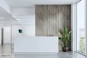 "Neomounts by Newstar" stalinis planšetinio kompiuterio laikiklis, Planšetinis kompiuteris/UMPC, Pasyvus laikiklis, Stalinis, Vidinis, Baltas