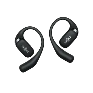 SHOKZ OpenFit, Belaidės, Skambučiai/Muzika/Sportas/Kiekviendienai, 73,85 g, Ausinės, juodos spalvos