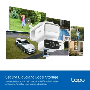 TP-LINK Tapo C710 | Pan/Tilt Security Floodlight Camera | 3 MP | F/2.0 | IP65 | H.264 | microSD up to 512 GB