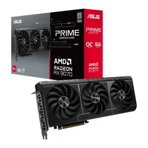 Vaizdo plokštė ASUS Radeon RX 9070 16 GB, GDDR6, PRIME-RX9070-O16G