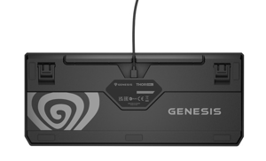 Genesis THOR 230 | Mechanical Gaming Keyboard | Wired | US | Anchor Gray Negative | USB Type-A | Outemu Red