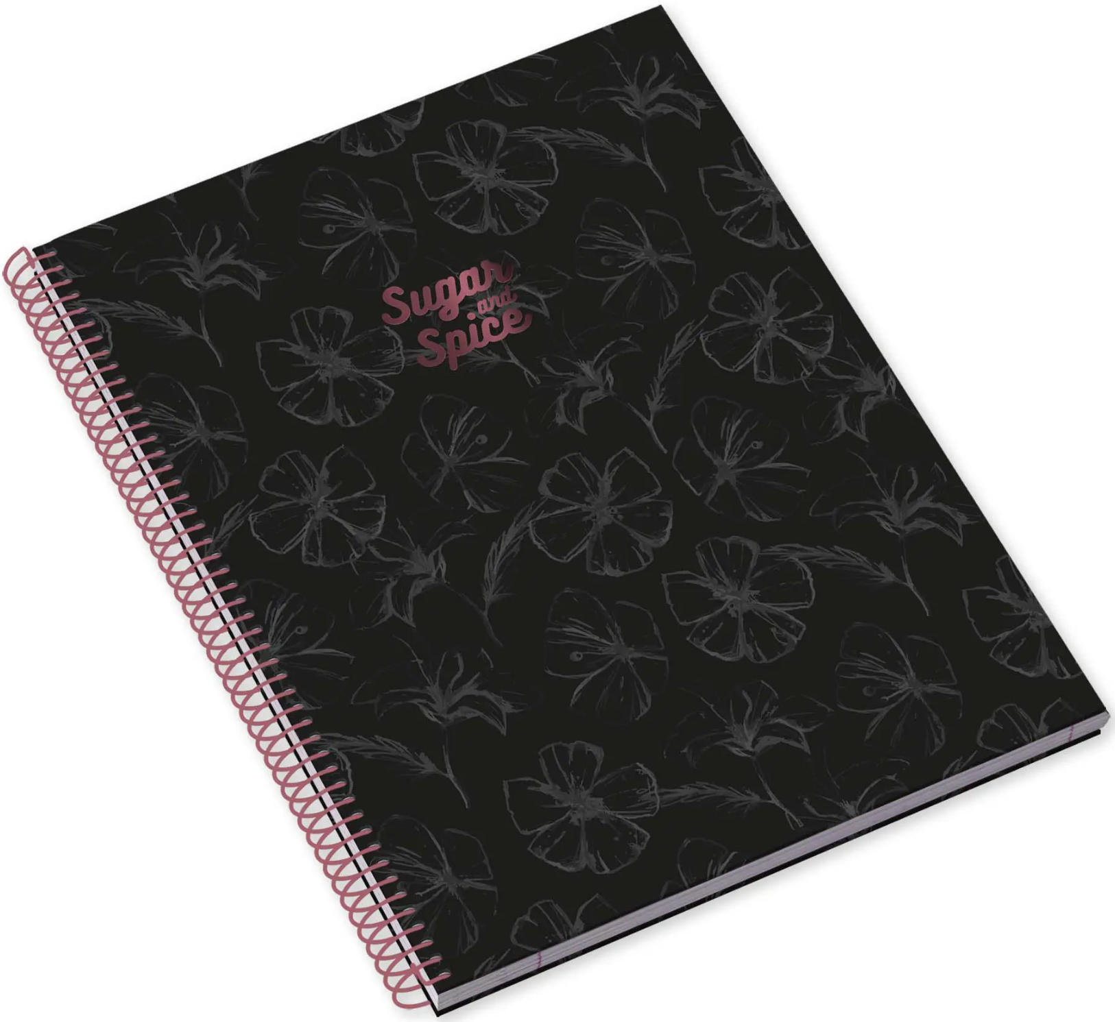 A5 Hard. Sp Bk 80sh Ambar Sugar&Spice Lin