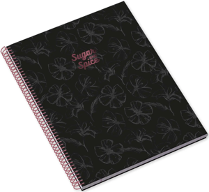 A5 Hard. Sp Bk 80sh Ambar Sugar&Spice Lin