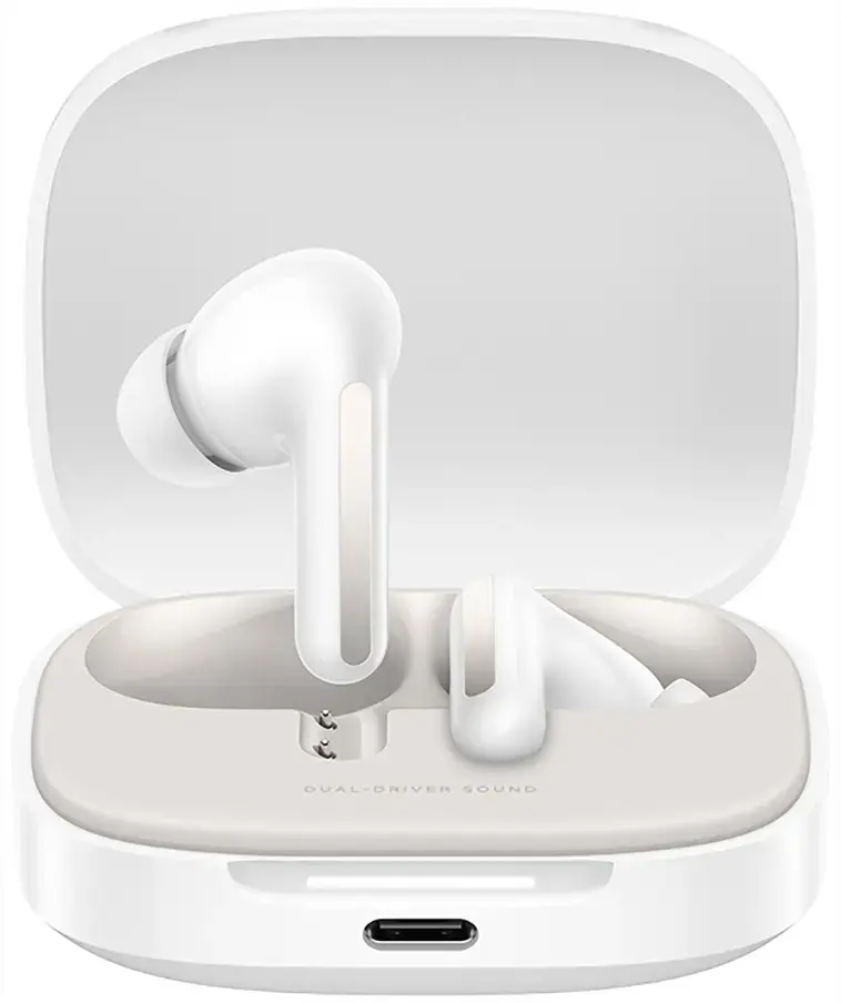 Xiaomi wireless earbuds Redmi Buds 6, cloud white