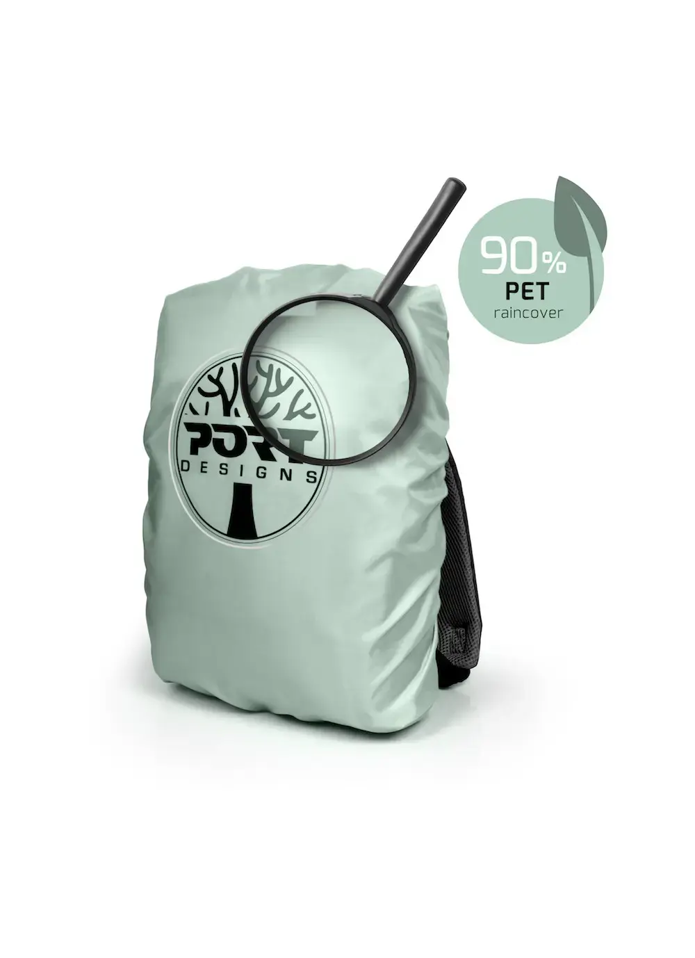 Port Designs YOSEMITE Eco nešiojamojo kompiuterio dėklas 35,6 cm (14") kuprinė Grey