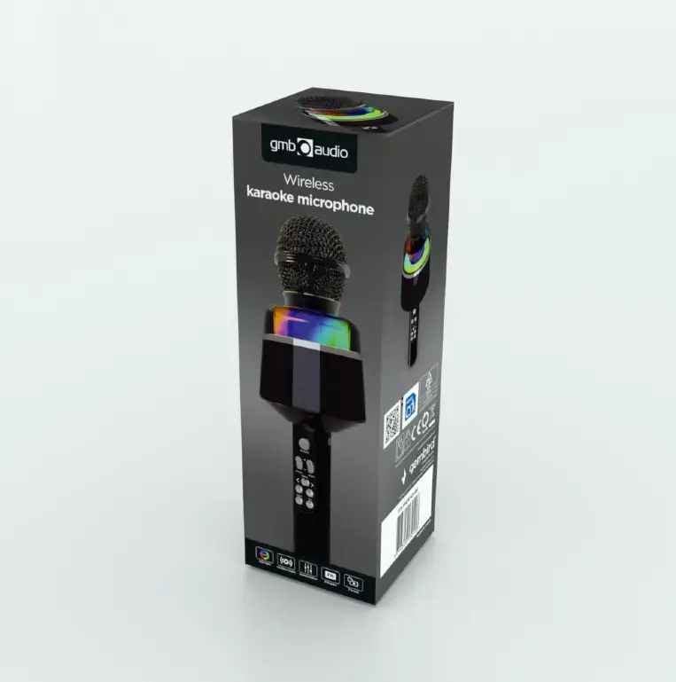 Gembird | Wireless Karaoke Microphone | MICBT-01-BK