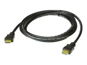 ATEN didelės spartos HDMI kabelis su eternetu 4K (4096 x 2160 @30Hz); 15 m HDMI kabelis su eternetu, 15 m, A tipo HDMI (standartinis), A tipo HDMI (standartinis), 4096 x 2160 taškų, 3D, juodas