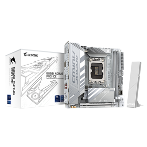 Gigabyte B860I AORUS PRO ICE | Processor family Intel | Processor socket LGA1851 | DDR5 | Supported…
