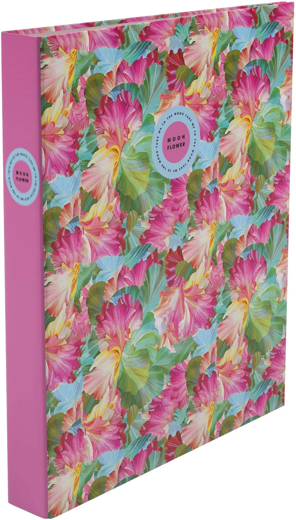 A4 Ringbinder 2 Rings Teen Moonflower