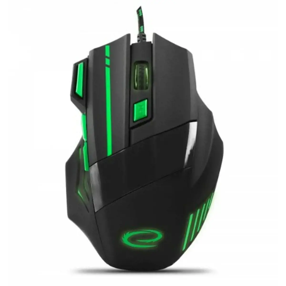 ESPERANZA EGM201G WIRED MOUSE FOR GAMERS 7D OPT. USB MX201 WOLF GREEN