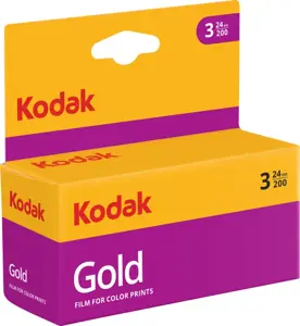 Kodak kino juosta Gold 200/24x3