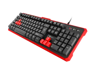 NATEC NKG-0939 Klaviatūra GENESIS RHOD 110 GAMING USB, JAV išdėstymas