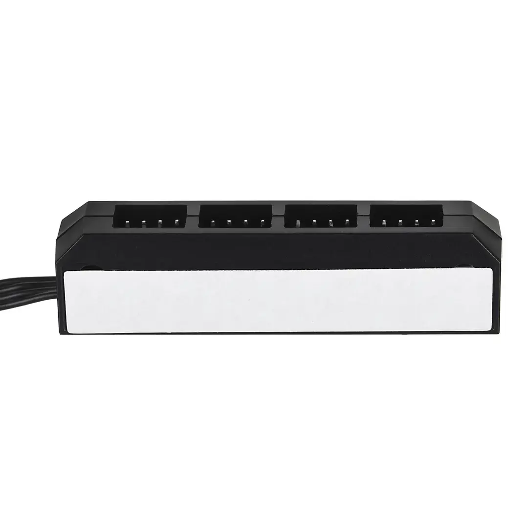 DeepCool FH-04, 0,55 m, ATX (20 kontaktų), 4 x Molex (3 kontaktų), tiesus, tiesus, juodas