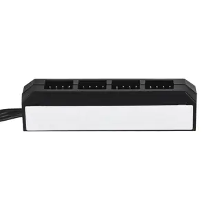 DeepCool FH-04, 0,55 m, ATX (20 kontaktų), 4 x Molex (3 kontaktų), tiesus, tiesus, juodas