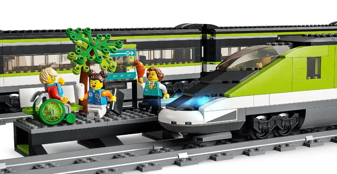LEGO CITY 60337 GREITASIS KELEIVINIS TRAUKINYS