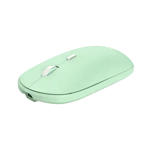 "Trust Lyra", mini, RF belaidis + "Bluetooth", žirklinis klavišų jungiklis, QWERTY, žalias, pelė pridedama