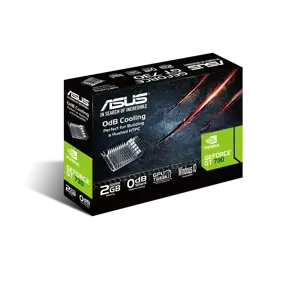 Vaizdo plokštė ASUS GeForce GT 730 2 GB, GDDR5, 64 bitai, 90YV06N2-M0NA00