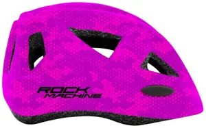 Apsauginis šalmas Rock Machine Racer, rožinis, S/M (52-56 cm)