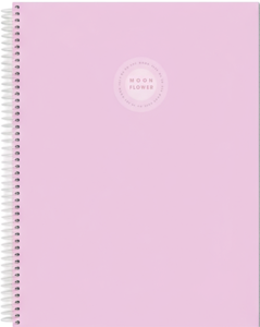 A5 Hard Cover Sp Bk 80sh 90G Campus Moonflower Sq