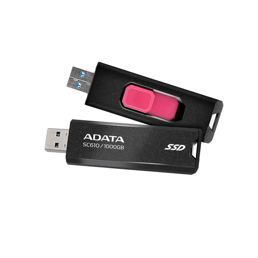 Išorinis SSD diskas SC610 1000 GB USB3.2A Gen2, juodas