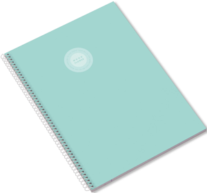 Bloknotas Ambar Campus Moonflower Sq, A4, 80psl