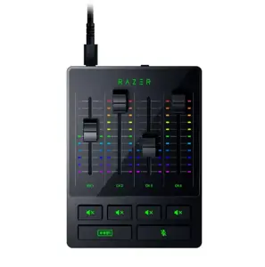 Razer Audio Mixer for Broadcasting and Streaming, Black