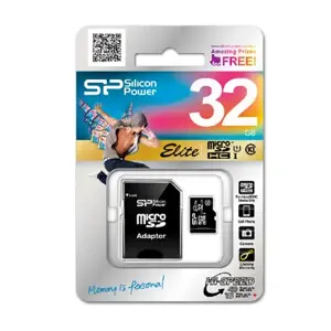 "Silicon Power Elite", 16 GB, "MicroSDHC", 10 klasė, UHS-I, 85 MB/s, 1 klasė (U1)
