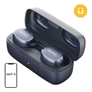 Ausinės TWS EarFun Free Pro 3, ANC (mėlynos)