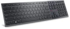DELL KB900, Full-size (100%), Wireless, RF Wireless + Bluetooth, Scissor key switch, QWERTY, Graphi…