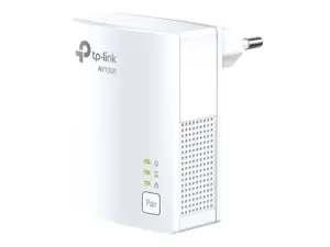 TP-Link AV1000 Gigabit Powerline Starter Kit, 1000 Mbps, IEEE 802.3, IEEE 802.3ab, IEEE 802.3u, F tipo, OFDM, 128 bitų AES, 300 m