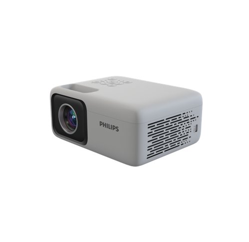 Philips NeoPix 106 Projector, 1280x720, 1.2:1, 500:1, Gray