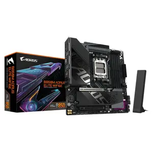Mainboard GIGABYTE AMD B850 Socket AM5 micro ATX RAM DDR5-SDRAM 4xSlots Wi-Fi Yes Bluetooth Yes 2xN…